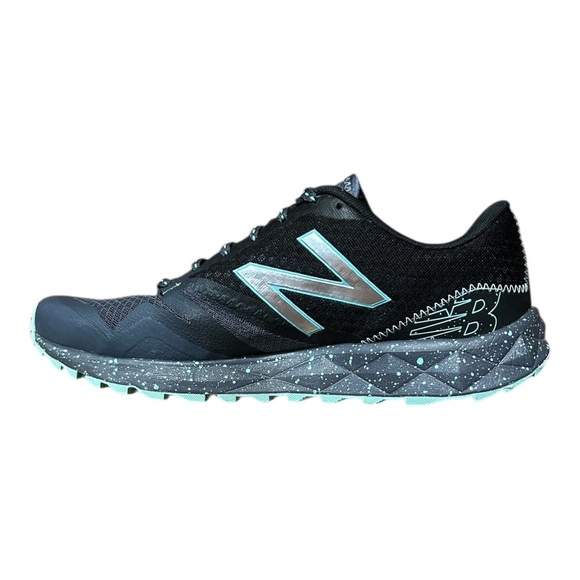 NEW BALANCE 690 v1 Black Teal sz 9.5 Speed Ride WT690LA1 Hike Run All Terrain - Picture 3 of 12